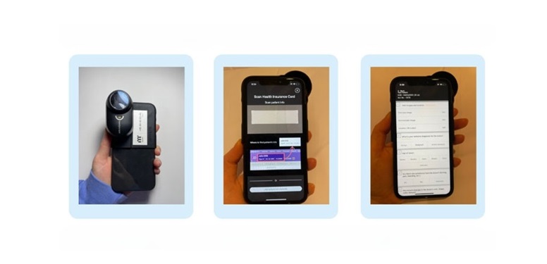 Tech 1 DermKit on skin, cropped