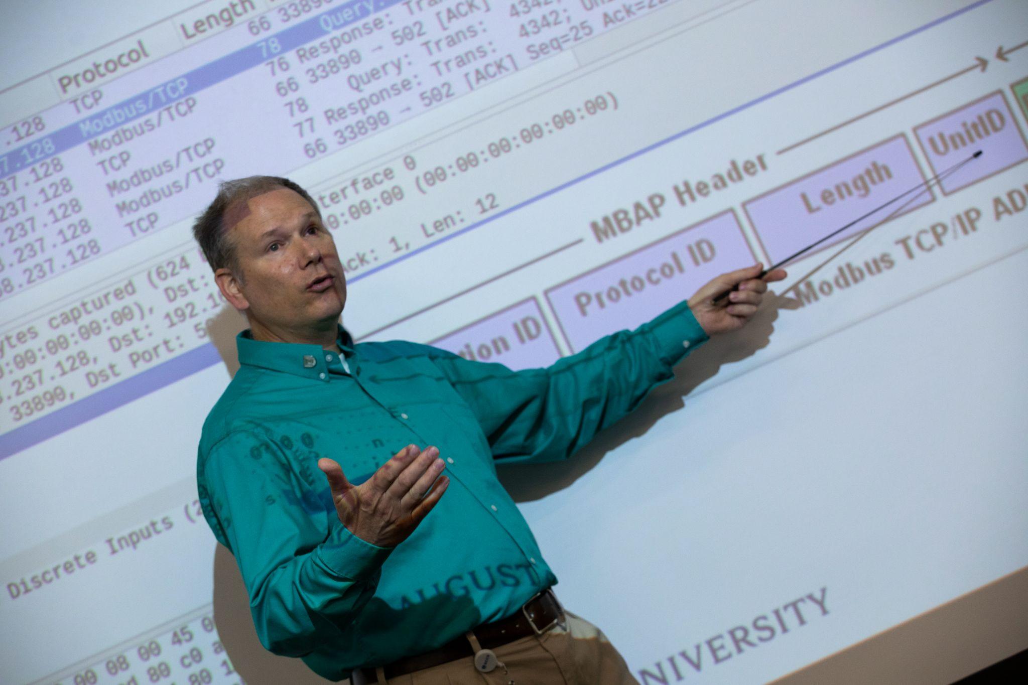professor teaching